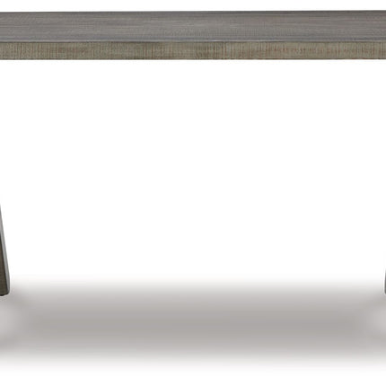 Krystanza - Weathered Gray - Rectangular Dining Room Table Millennium® by Ashley 