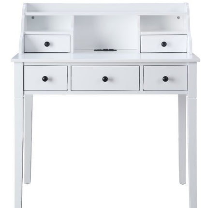 Agia - Desk - White Finish ACME 