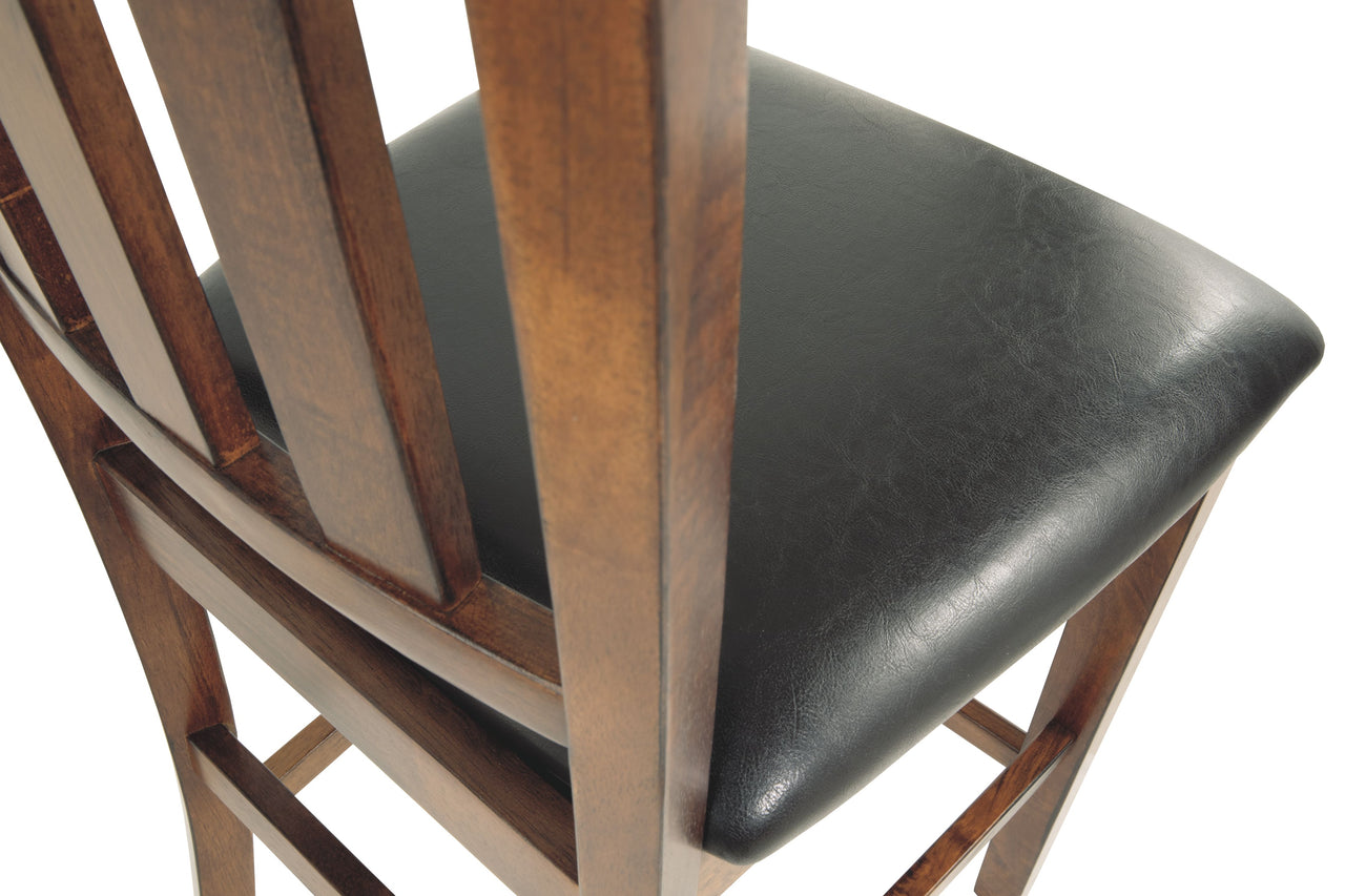 Ralene - Medium Brown - Upholstered Barstool (Set of 2) - Tony's Home Furnishings