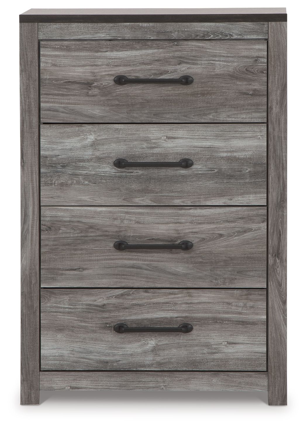 Bronyan - Dark Gray - Four Drawer Chest Signature Design by Ashley® 