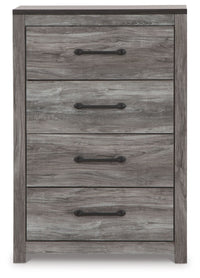 Bronyan - Dark Gray - Four Drawer Chest Signature Design by Ashley® 
