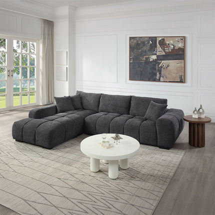 Chosen - Sectional Sofa With 3 Pillows ACME 