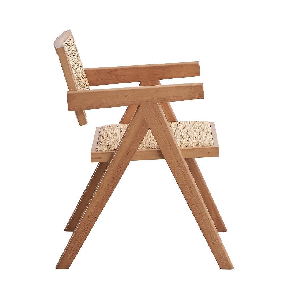 Velentina - Arm Chair (Set of 2) - Rattan & Natural - Tony's Home Furnishings