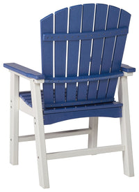 Thumbnail for Toretto - Blue / White - Arm Chair (Set of 2)