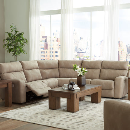 Next-gen Durapella - Power Reclinering Sectional Set Signature Design by Ashley® 