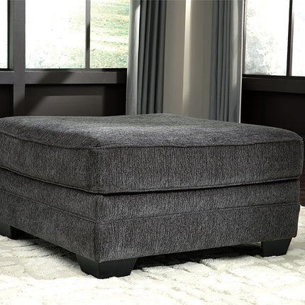 Tracling - Slate - Oversized Accent Ottoman Ashley Furniture 