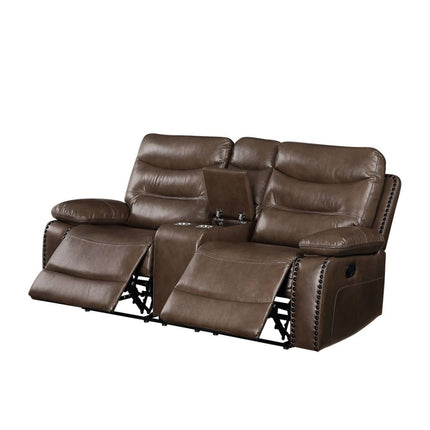 Aashi - Loveseat w/Console (Motion) ACME 