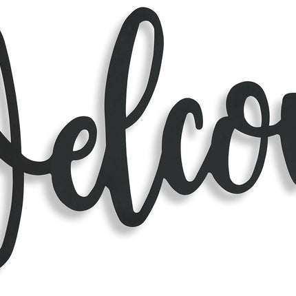 Emalee - Black - Wall Decor - Welcome Signature Design by Ashley® 