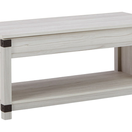 Bayflynn - Whitewash - 3 Pc. - Coffee Table, 2 End Tables Signature Design by Ashley® 