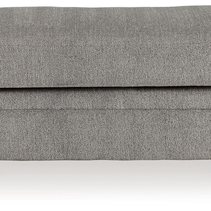 Davinca - Charcoal - Ottoman Benchcraft® 