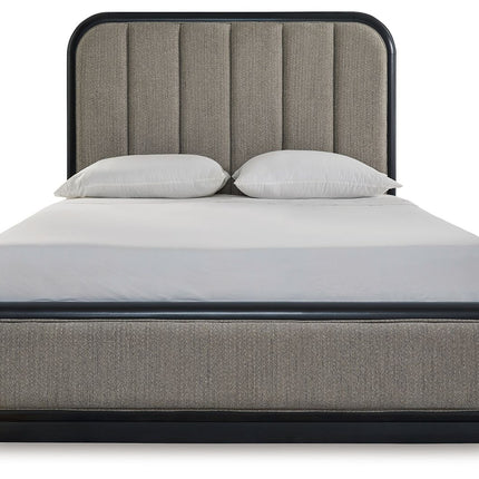 Rowanbeck - Upholstered Panel Bed Signature Design by Ashley® 