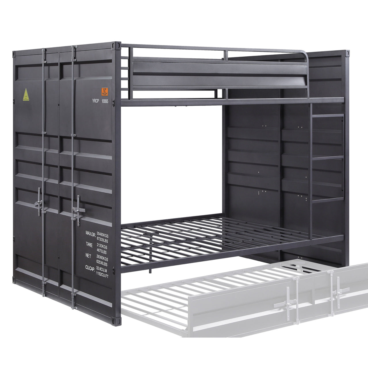 Cargo - Industrial - Bunk Bed - Tony's Home Furnishings