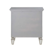 Varian - Nightstand - Silver & Mirrored Finish ACME 