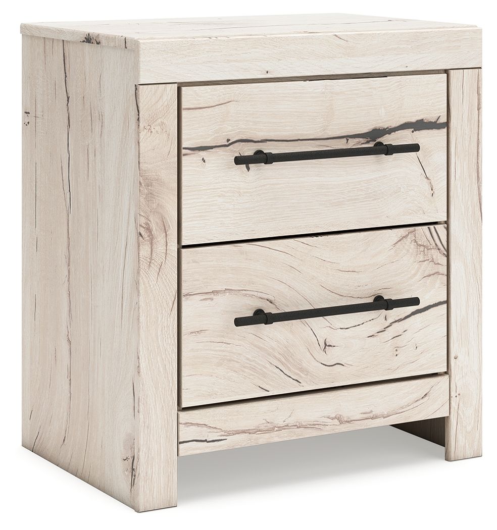 Lawroy - Light Natural - Two Drawer Night Stand - Tony's Home Furnishings