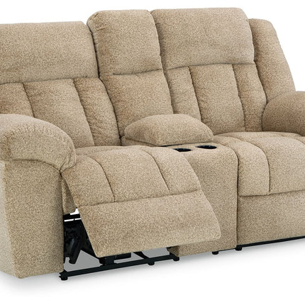 Tip-off - Power Reclining Loveseat With Console / Adj Headrest Signature Design by Ashley® 