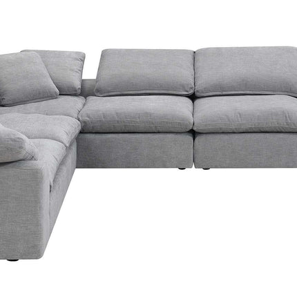 Naveen - Sectional Sofa - Gray Linen ACME 