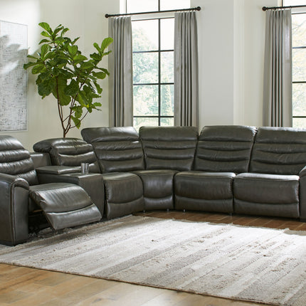 Center Line - Power Recliner Sectional Signature Design by Ashley® 