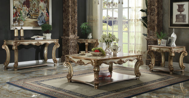 Vendome - Sofa Table - Gold Patina - Tony's Home Furnishings