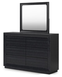 Londer - Black - Dresser And Mirror