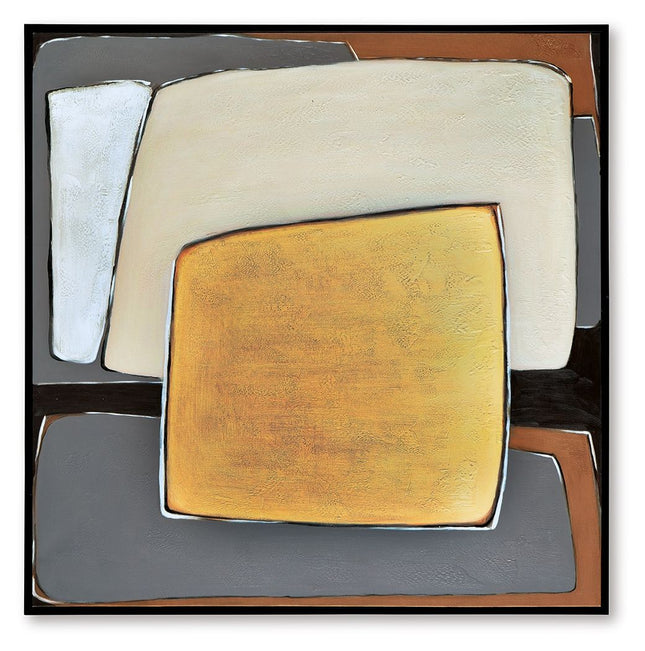 Actman - Cream / Brown / Gray - Wall Art Signature Design by Ashley® 