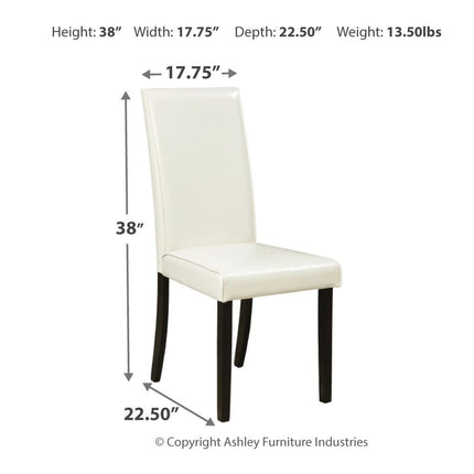 Kimonte - Dining Side Chair Signature Design by Ashley® 