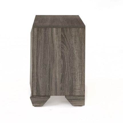 Lyndon - Nightstand - Weathered Gray Grain ACME 