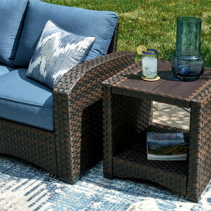 Windglow - Brown - Square End Table Signature Design by Ashley® 