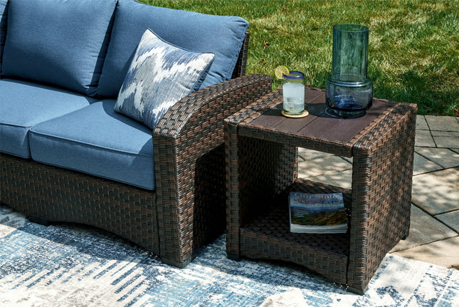 Windglow - Brown - Square End Table Signature Design by Ashley® 