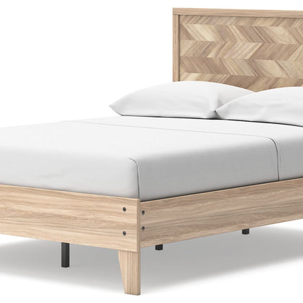 Battelle - Panel Platform Bed Signature Design by Ashley® 