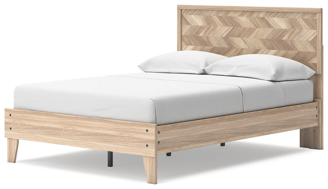 Battelle - Panel Platform Bed Signature Design by Ashley® 