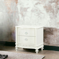 Dorothy - Nightstand With 2 Drawers - Ivory ACME 