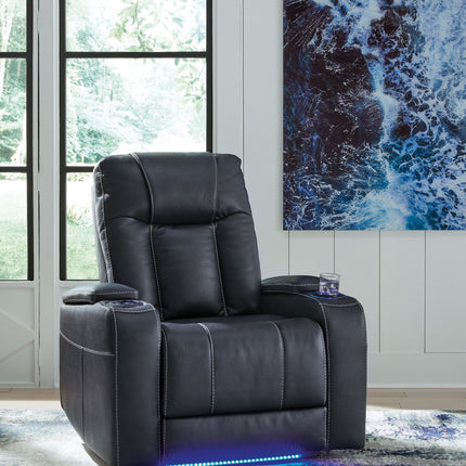 Feazada - Power Recliner With Adj Headrest Signature Design by Ashley® 