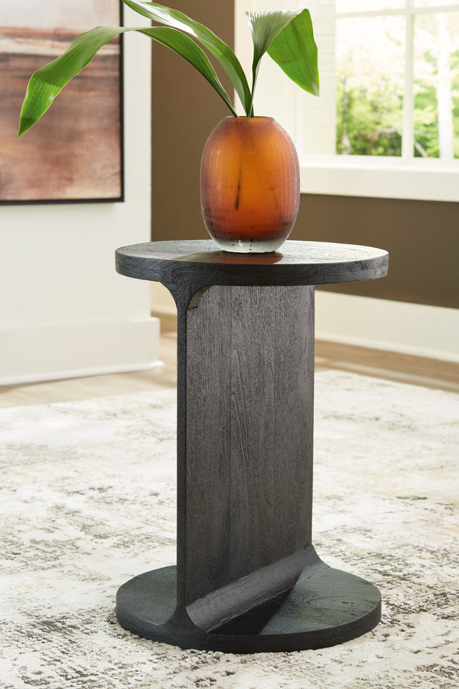 Adderley - Black - Accent Table Signature Design by Ashley® 