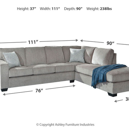 Altari - Sleeper Sectional Signature Design by Ashley® 