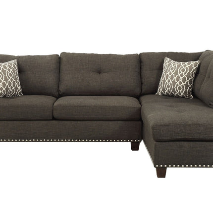 Laurissa - Sectional Sofa & Ottoman (2 Pillows) ACME 