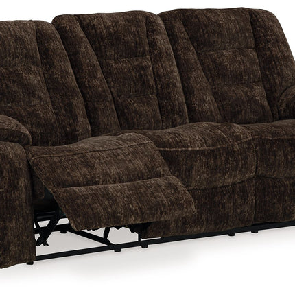 Soundwave - Reclining Sofa W/Drop Down Table Signature Design by Ashley® 