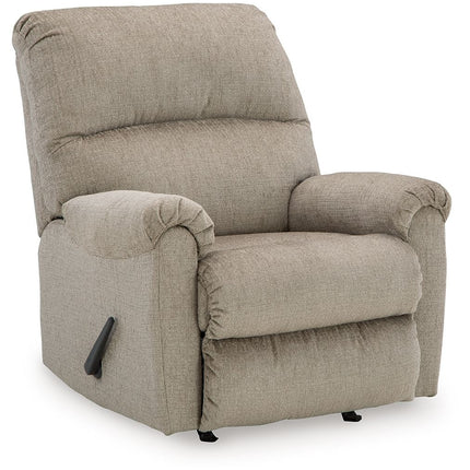 Stonemeade - Taupe - Rocker Recliner - Fabric Signature Design by Ashley® 