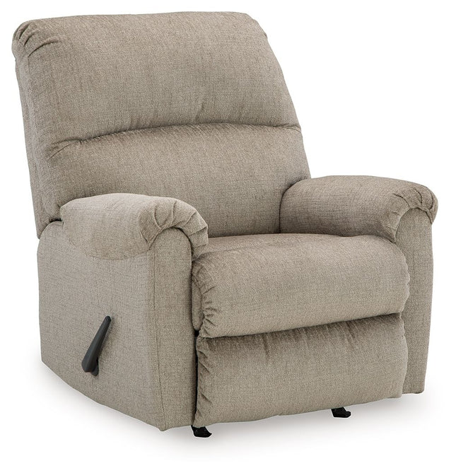 Stonemeade - Taupe - Rocker Recliner - Fabric Signature Design by Ashley® 