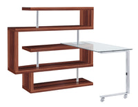 Raceloma - Writing Desk w/Shelf - Tony's Home Furnishings