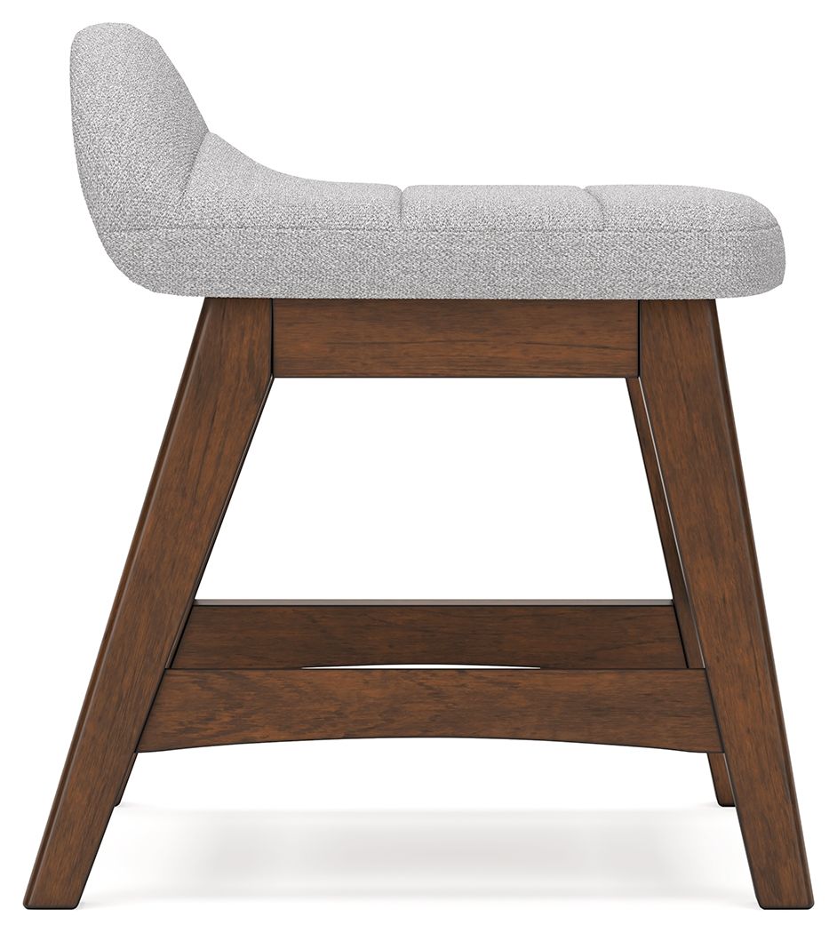 Lyncott - Light Gray / Brown - Home Office Desk Chair - Tony's Home Furnishings