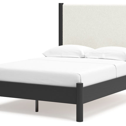 Cadmori - Upholstered Panel Bed Signature Design by Ashley® 