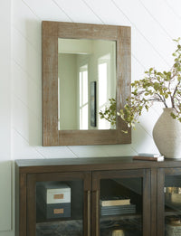 Thumbnail for Waltleigh - Distressed Brown - Accent Mirror - Tony's Home Furnishings