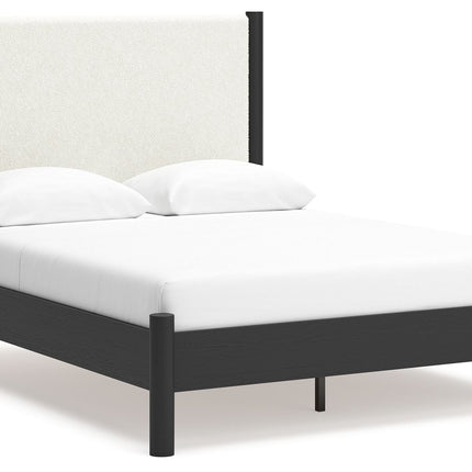 Cadmori - Upholstered Panel Bed Signature Design by Ashley® 