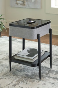 Thumbnail for Jorvalee - Gray / Black - Accent Table - Tony's Home Furnishings