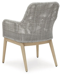 Thumbnail for Seton Creek - Gray - Arm Chair With Cushion (Set of 2) - Tony's Home Furnishings