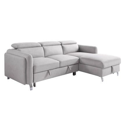 Reyes - Sectional Sofa - Gray ACME 