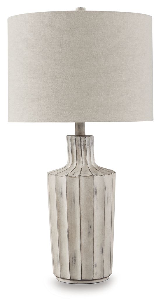 Imre - Distressed Brown - Poly Table Lamp