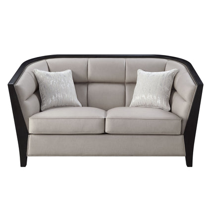 Zemocryss - Loveseat - Beige Fabric ACME 