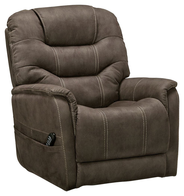 Ballister - Espresso - Power Lift Recliner Ashley Furniture 