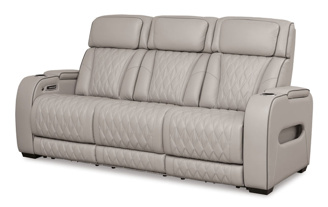 Boyington - Power Reclining Sofa With Adj Headrest Signature Design by Ashley® 